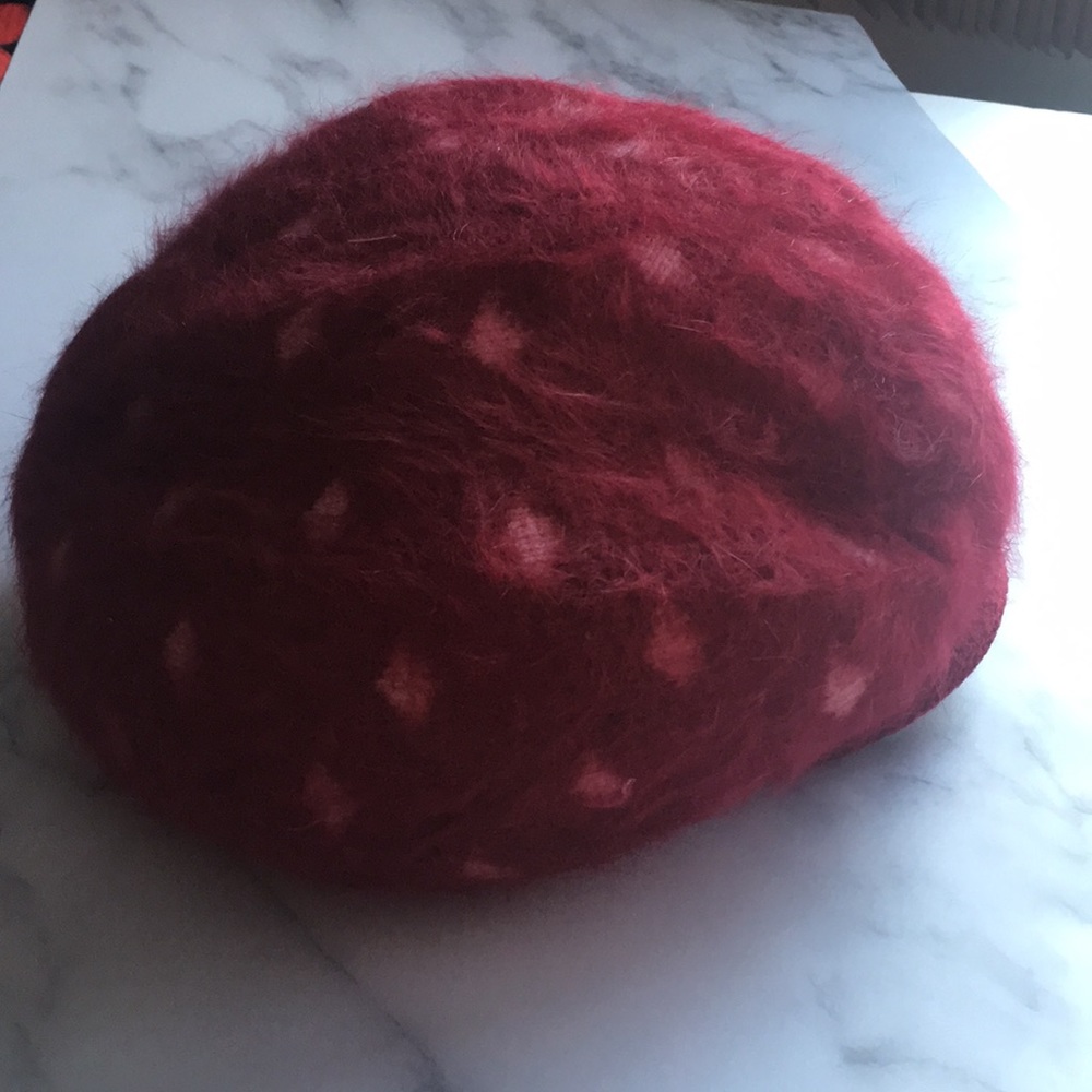 NWOT Faux Fur Beret Hat